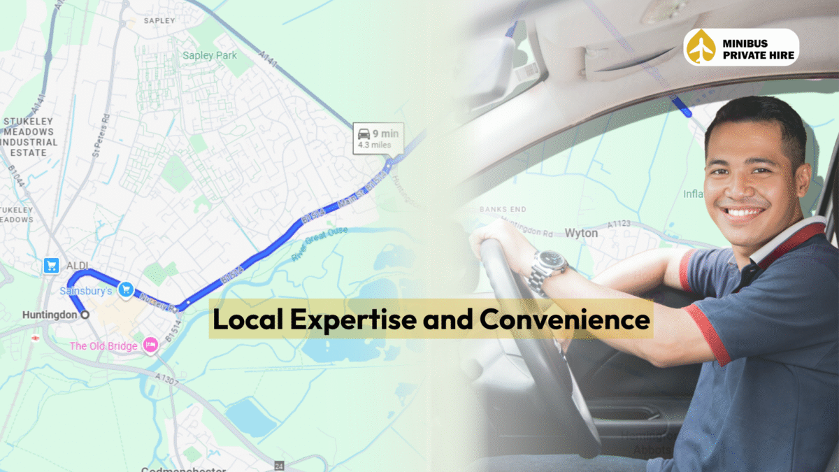 Local Expertise of minibus private hire drivers