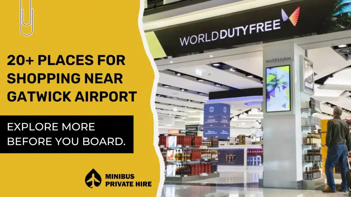 Places for shopping near gatwick airport.