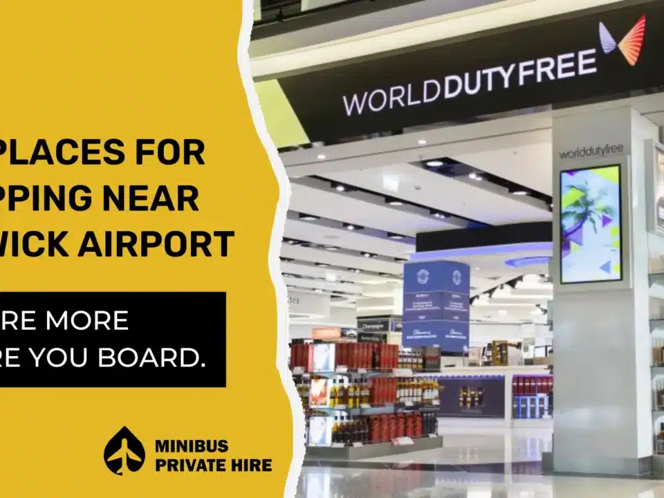 Places for shopping near gatwick airport.